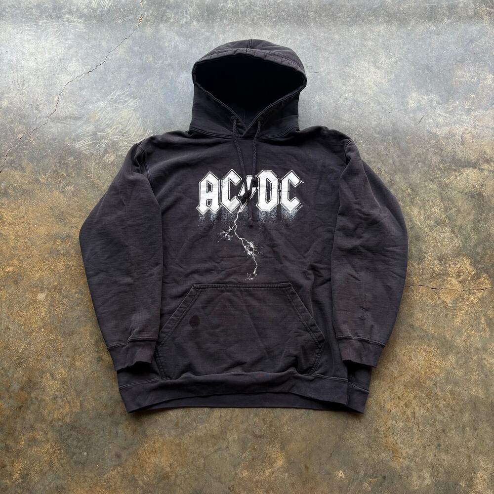 Vintage Y2K Thrashed AC/DC Faded‎ Sweatshirt